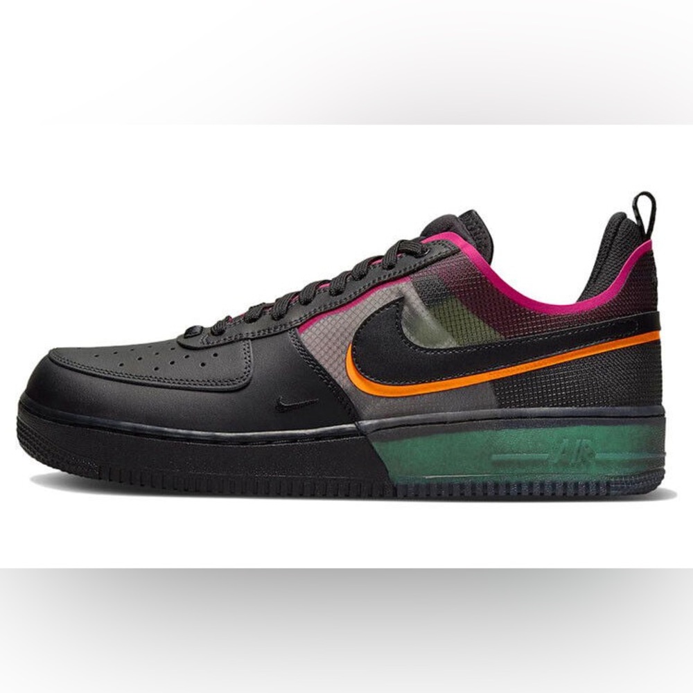 Nike Air Force 1 React Black 2022